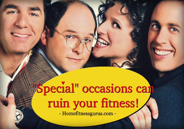 Home Fitness - Special occasions can sabotage your diet - Header