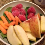 Vitamix Smoothie Recipe - Apple, Strawberry, Carrot and Spinach