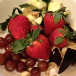 Vitamix Smoothie Recipe - Grape, Strawberry, Zucchini and Eggplant
