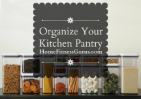 Organize your kitchen pantry
