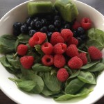Vitamix Smoothie Recipe - Blueberry, Raspberry, Brocolli, and Spinach