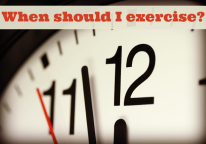 Best time of day to exercise?